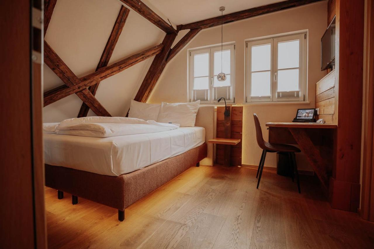 Altstadtmittehotel Sonne Dinkelsbühl Eksteriør billede